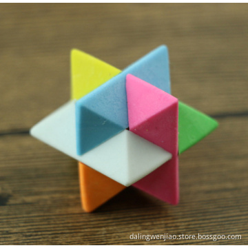 Diamond Shape Puzzle Cube Assemble Radiergummi
